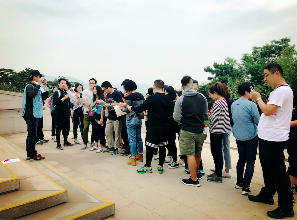 飛鳥創(chuàng)意拓展團建項目組獨家承辦北京市朝陽區(qū)人民法院拓展團建活動！